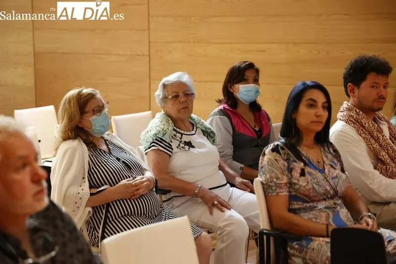 Acto sobre 'Las Brigadas Internacionales en Salamanca y el Convento de las Comendadoras de Santiago' en el Centro Documental de la Memoria Histórica. Fotos: David Sañudo