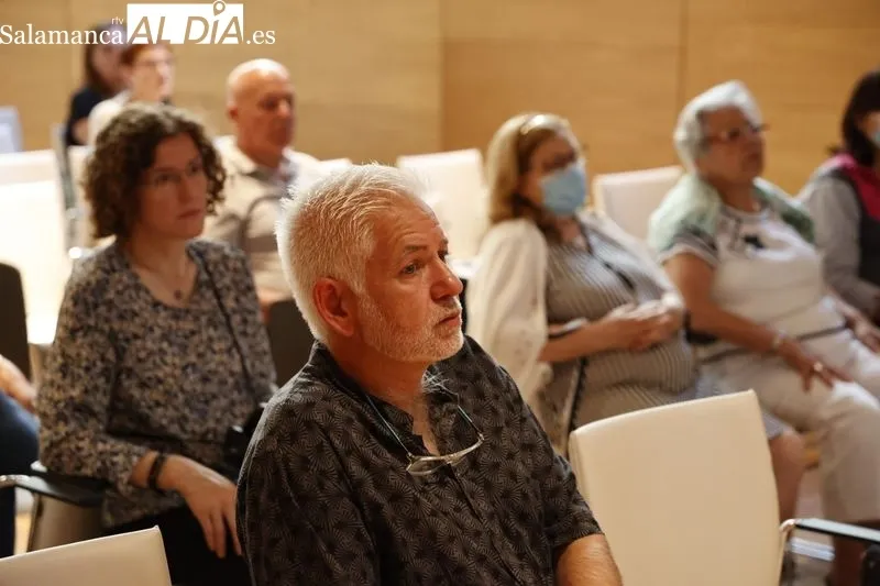 Acto sobre 'Las Brigadas Internacionales en Salamanca y el Convento de las Comendadoras de Santiago' en el Centro Documental de la Memoria Histórica. Fotos: David Sañudo