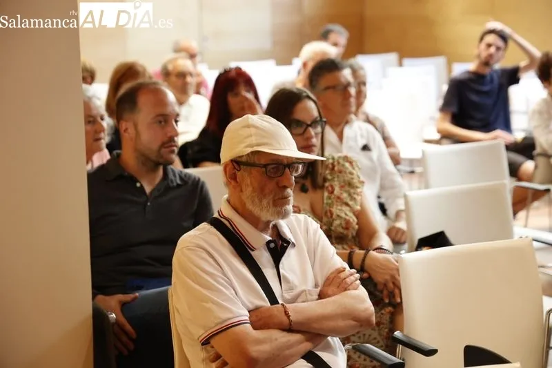 Acto sobre 'Las Brigadas Internacionales en Salamanca y el Convento de las Comendadoras de Santiago' en el Centro Documental de la Memoria Histórica. Fotos: David Sañudo