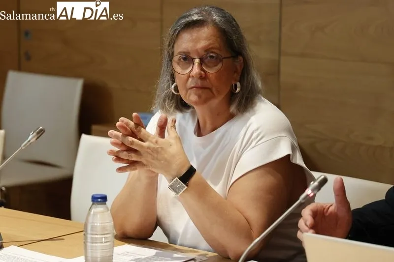 Acto sobre 'Las Brigadas Internacionales en Salamanca y el Convento de las Comendadoras de Santiago' en el Centro Documental de la Memoria Histórica. Fotos: David Sañudo