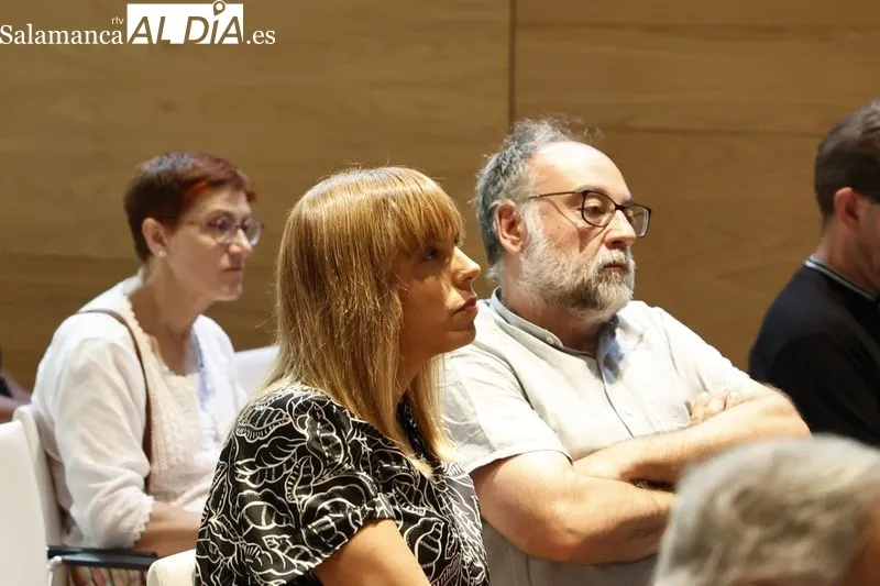 Acto sobre 'Las Brigadas Internacionales en Salamanca y el Convento de las Comendadoras de Santiago' en el Centro Documental de la Memoria Histórica. Fotos: David Sañudo