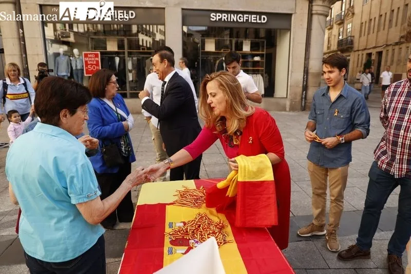 Foto 4 - Nuevas Generaciones celebra el D&iacute;a de la Hispanidad "con cierta pena porque los independentistas tienen m&aacute;s peso que nunca"