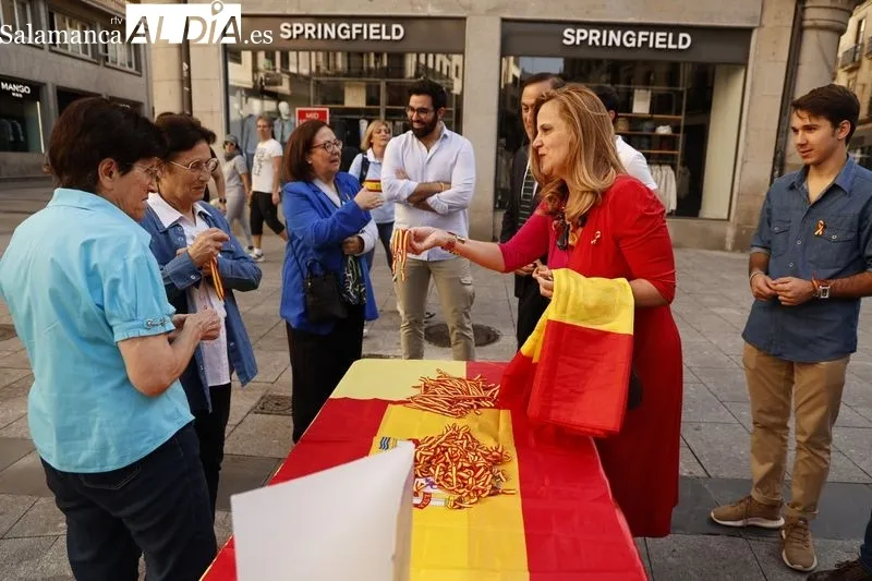Foto 5 - Nuevas Generaciones celebra el D&iacute;a de la Hispanidad "con cierta pena porque los independentistas tienen m&aacute;s peso que nunca"