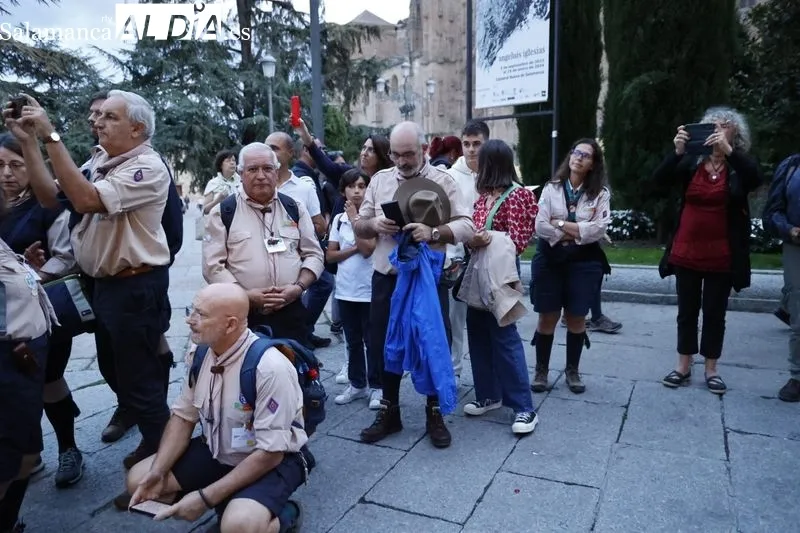Procesión de la Virgen del Rosario por Salamanca. Fotos: David Sañudo