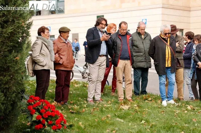 Acto Homenaje recuerdo a las víctimas salmantinas del franquismo | FOTOS: David Sañudo 