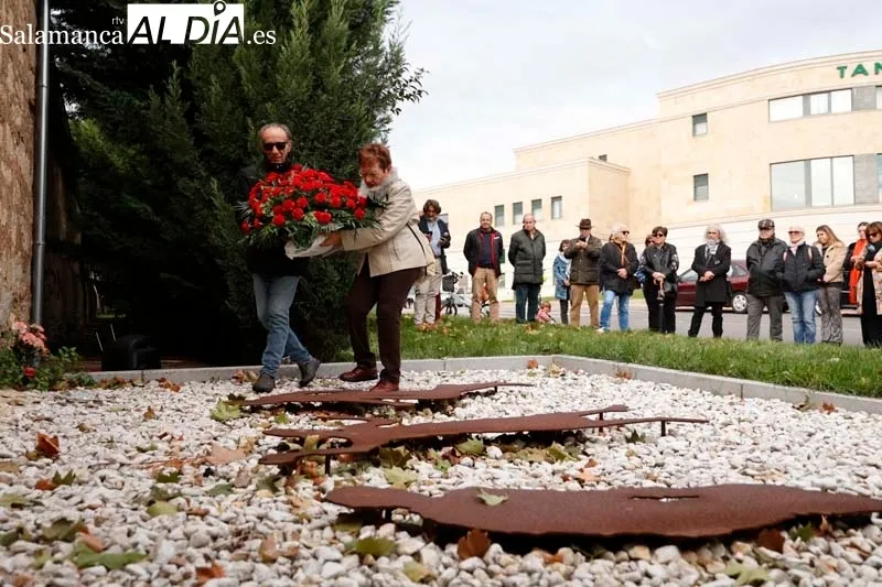 Acto Homenaje recuerdo a las víctimas salmantinas del franquismo | FOTOS: David Sañudo 