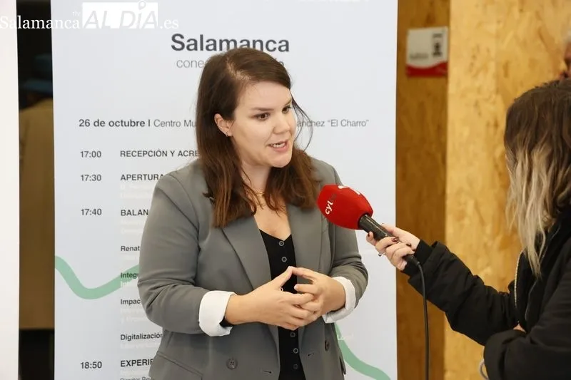 Apertura del seminario EDUSI TORMES  ‘Salamanca conecta con su río’ en el CMI Julián Sánchez 'El Charro'. Fotos: David Sañudo