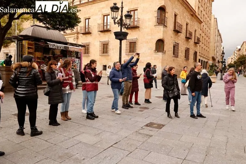 Salamanca se suma a la campaña 'Un match x una vida' para sensibilizar sobre la donación de médula  | FOTOS: David Sañudo 
