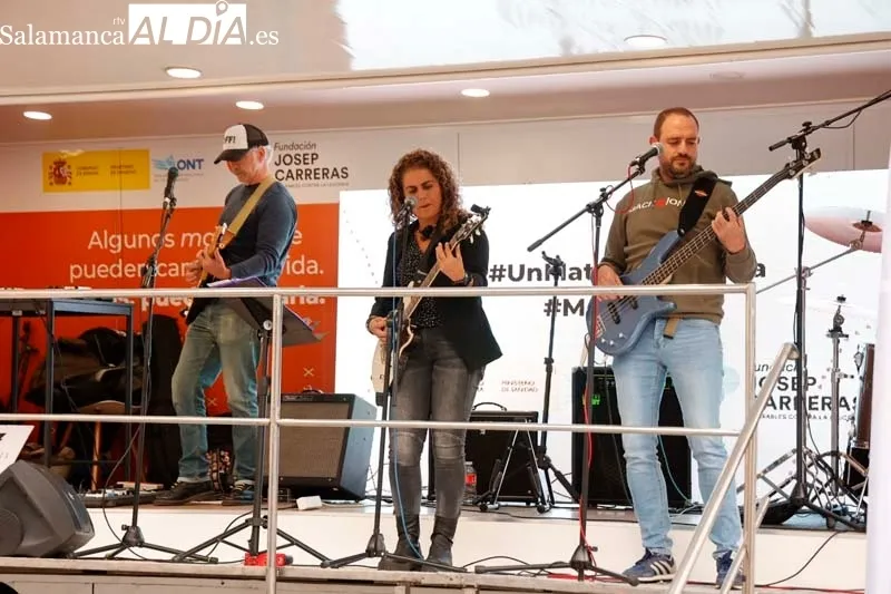 Salamanca se suma a la campaña 'Un match x una vida' para sensibilizar sobre la donación de médula  | FOTOS: David Sañudo 