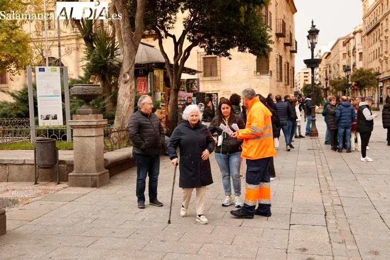 Salamanca se suma a la campaña 'Un match x una vida' para sensibilizar sobre la donación de médula  | FOTOS: David Sañudo 