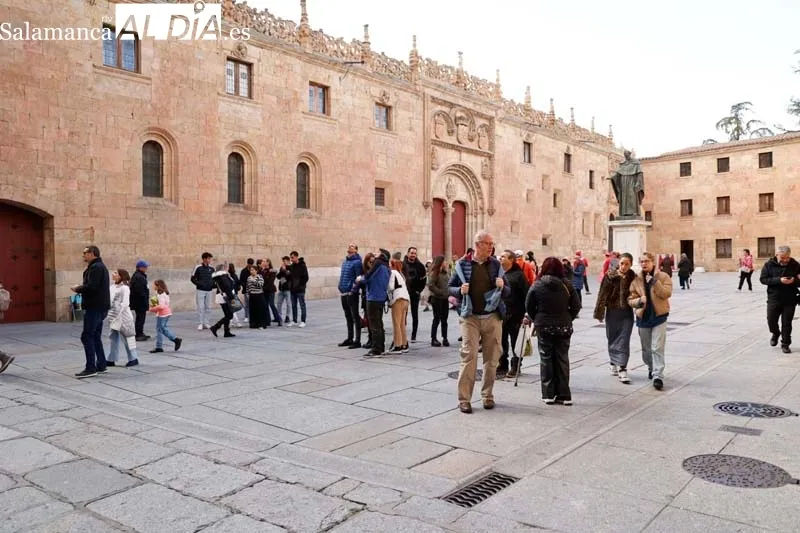 Ambiente en el centro de Salamanca este sábado | FOTOS: David Sañudo 