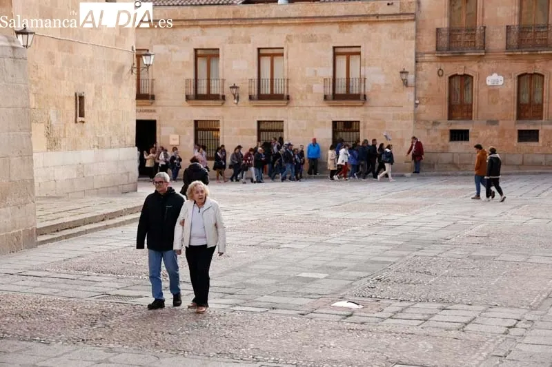 Ambiente en el centro de Salamanca este sábado | FOTOS: David Sañudo 