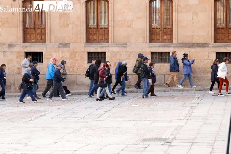 Ambiente en el centro de Salamanca este sábado | FOTOS: David Sañudo 