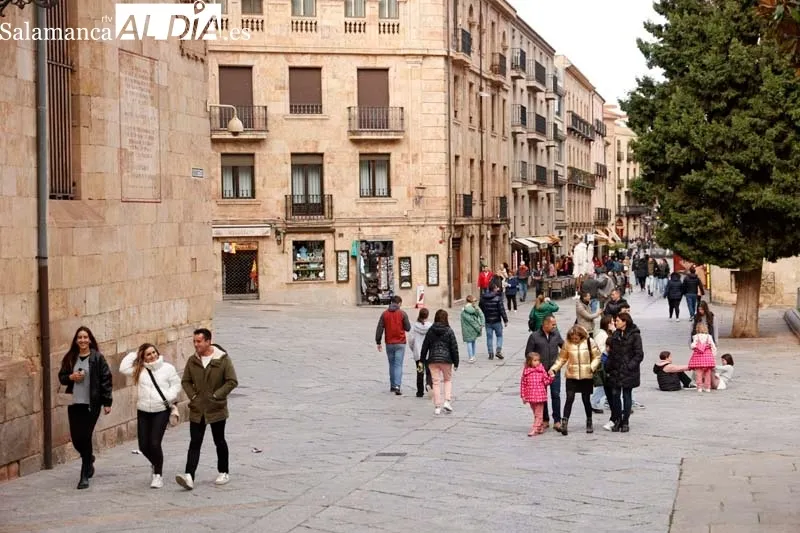 Ambiente en el centro de Salamanca este sábado | FOTOS: David Sañudo 