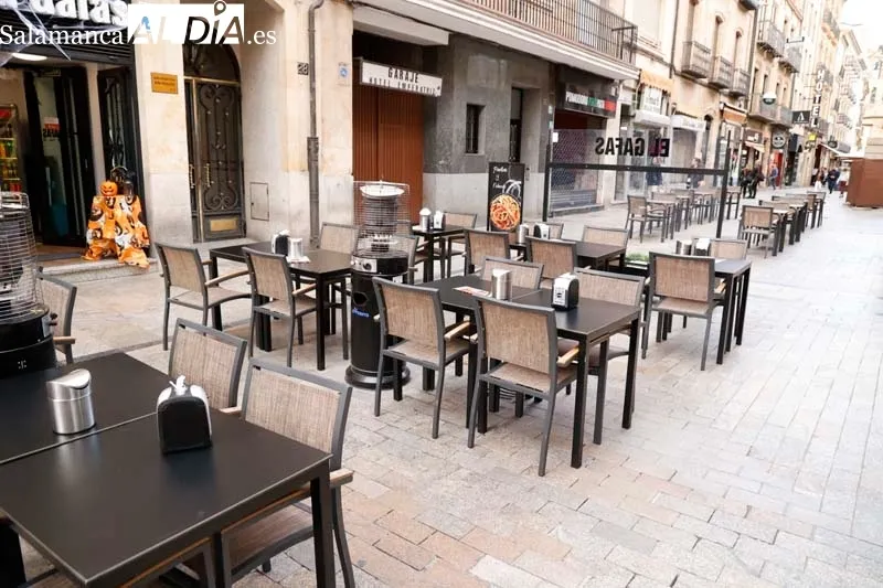 Ambiente en el centro de Salamanca este sábado | FOTOS: David Sañudo 