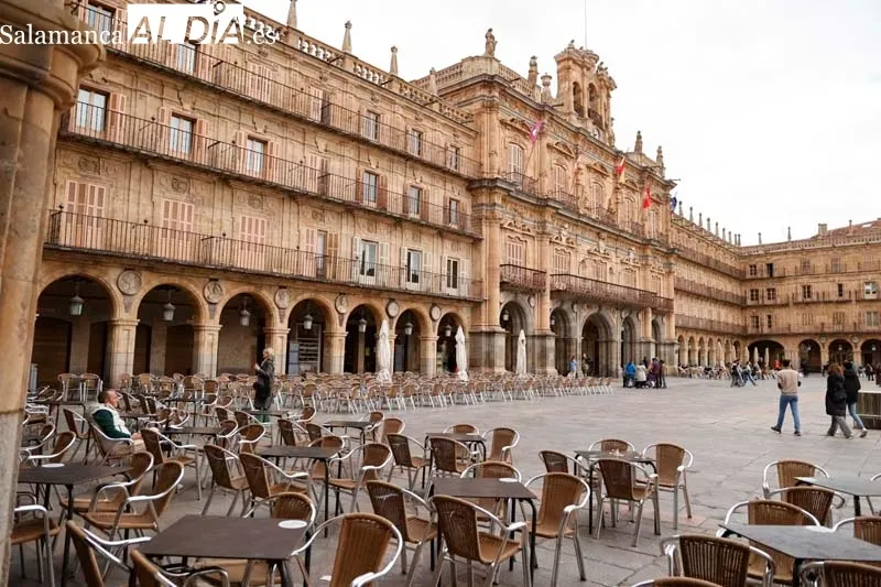 Ambiente en el centro de Salamanca este sábado | FOTOS: David Sañudo 