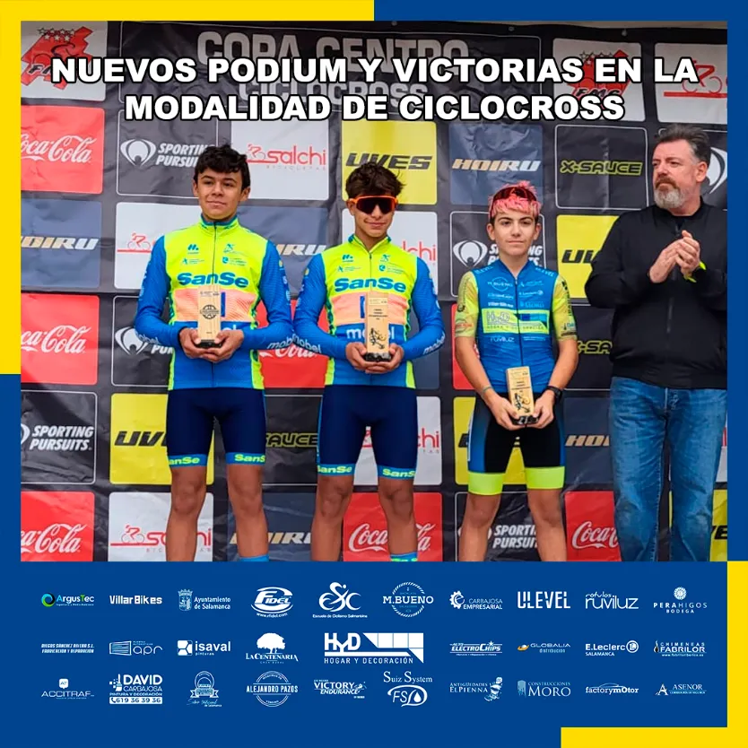 Foto 4 - Nuevos &eacute;xitos de la Escuela Salmantina de Ciclismo y el equipo HyD Carbajosa - Empresarial