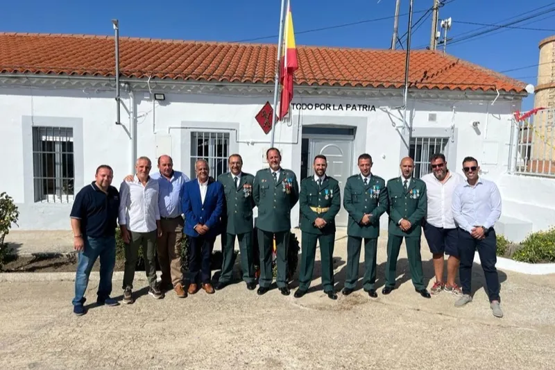 La Guardia Civil de Macotera celebraba a su patrona, la Virgen del Pilar