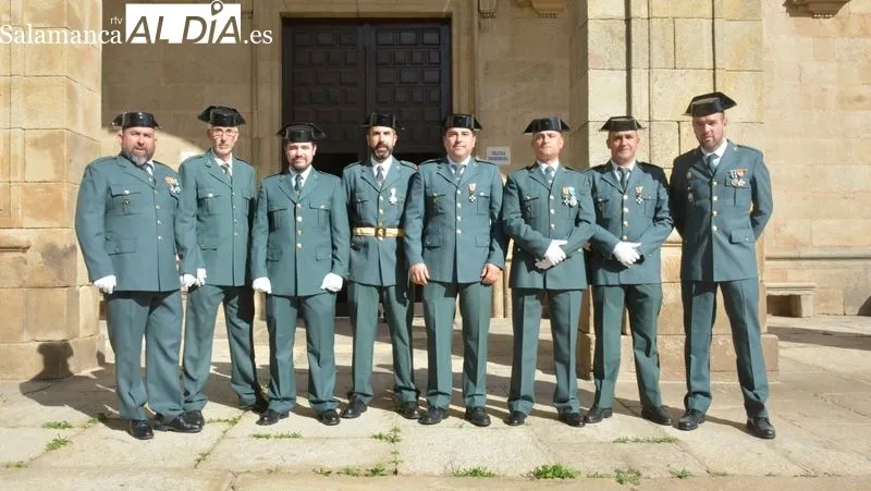 Foto 5 - La Guardia Civil de Lumbrales celebra la fiesta de su Patrona con las autoridades de El Abadengo