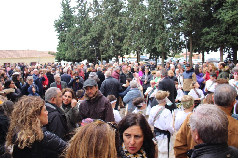 La lluvia obliga a suspender la procesión del Cristo de Hornillos en Arabayona