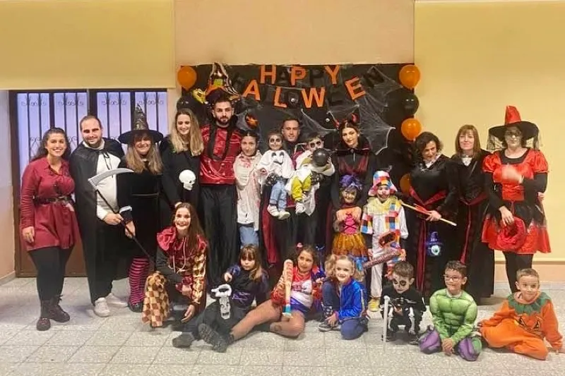 Mancera de Abajo celebraba una animada fiesta de Halloween