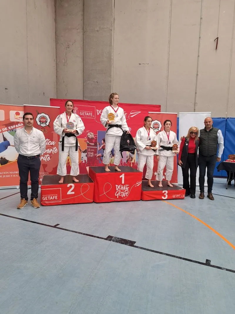 Carla Mateos logró el tercer puesto en Getafe.