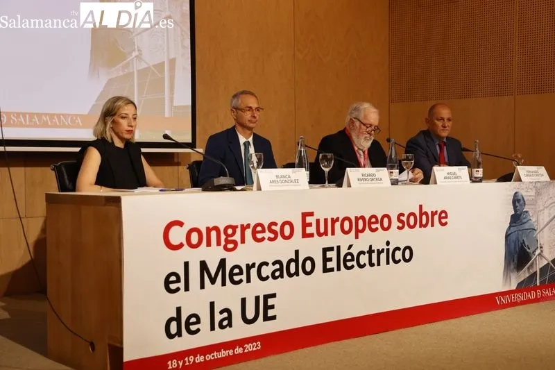 Congreso Europeo sobre el Mercado Eléctrico de la Unión Europea, celebrado en la Hospedería Fonseca de la Universidad de Salamanca. Fotos de David Sañudo