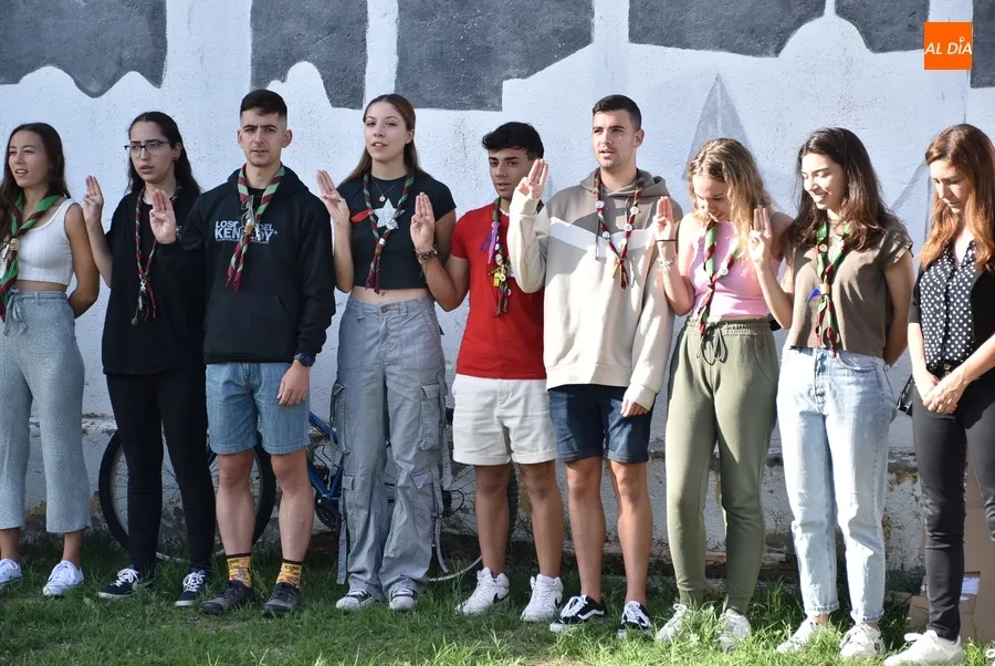 Foto 4 - Los scouts inician la Ronda Solar en la que cumplir&aacute;n 50 a&ntilde;os inaugurando el nuevo look de su sede