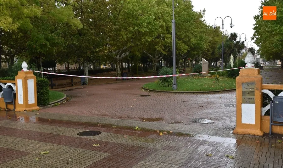 Foto 8 - Cerrados por precauci&oacute;n los parques de Ciudad Rodrigo