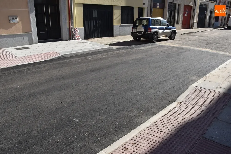 Foto 7 - Paralizado hasta la pr&oacute;xima semana el asfaltado de la Avenida de B&eacute;jar