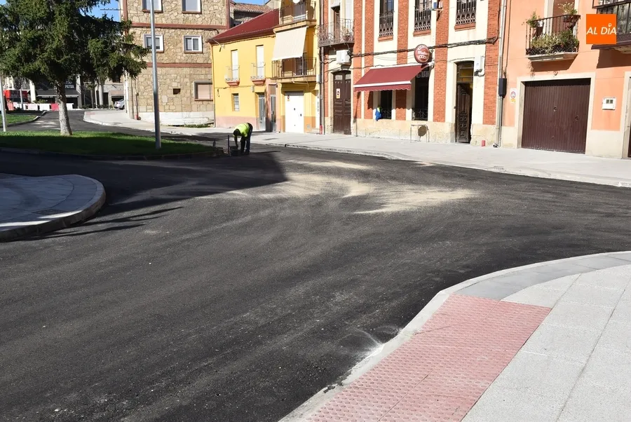 Foto 8 - Paralizado hasta la pr&oacute;xima semana el asfaltado de la Avenida de B&eacute;jar