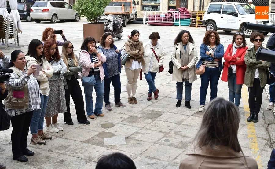 Foto 8 - Ciudad Rodrigo muestra su apoyo a las v&iacute;ctimas de la trata y la prostituci&oacute;n