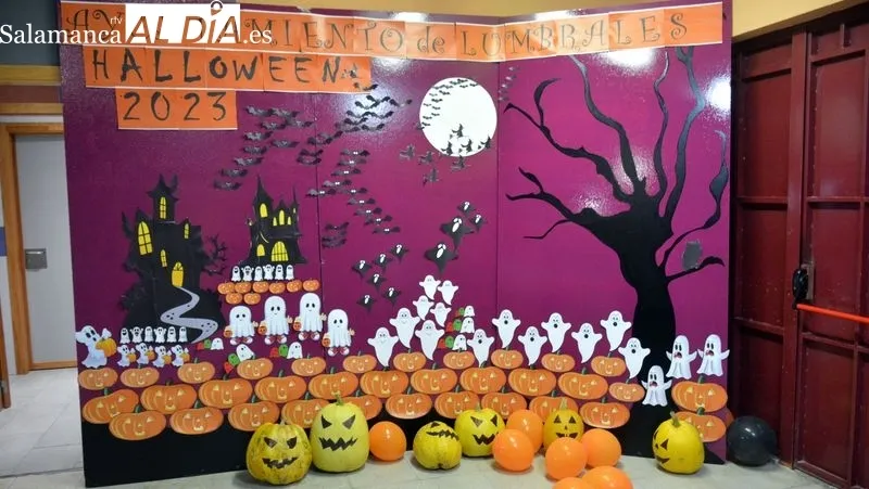 Niñas y niños pasaron una divertida tarde de Halloween en el polideportivo municipal