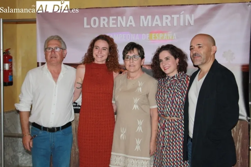 El Teatro Calderón acogía la presentación del documental ‘Lorena Martín, Campeona de España’ de Luis Berrocal