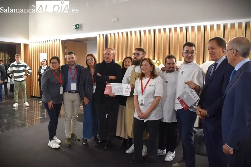 Entrega de premios del IV Concurso Internacional de Cocina con Ibérico dentro del IV Foro del Ibérico.