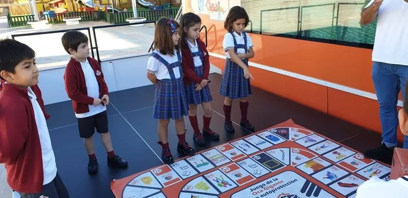 Foto 4 - Alumnos del Colegio San Juan Bosco ponen en pr&aacute;ctica todo lo aprendido en el espacio PROTECCYL