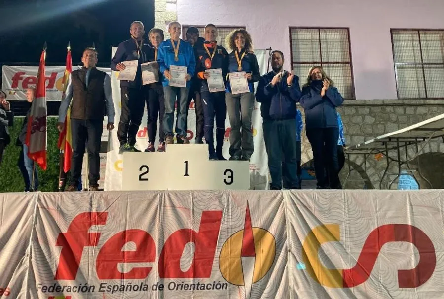 Foto 2 - Ciudad Rodrigo Orientaci&oacute;n se cuelga dos medallas en la 2&ordf; parte del Campeonato de Espa&ntilde;a