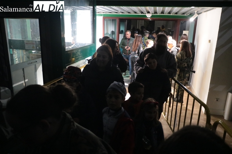 El Túnel del Terror realizado por Vitiriteros volvió a sorprender al público en Vitigudino / CORRAL  