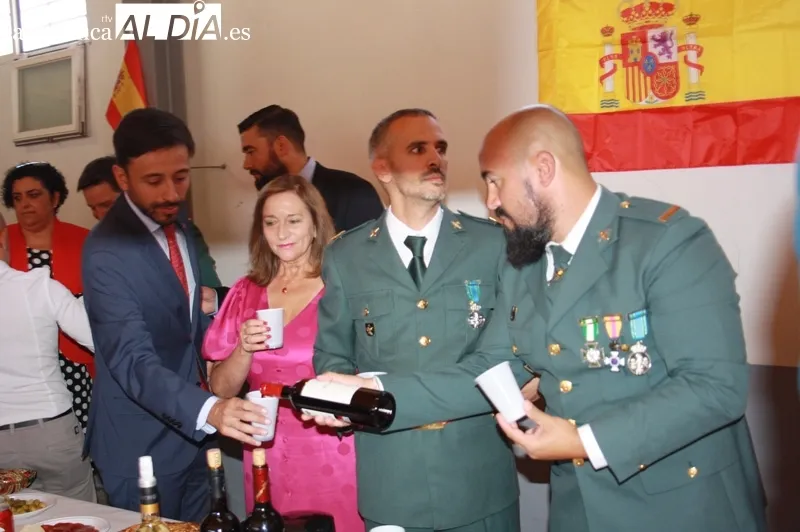 La Guardia Civil de Peñaranda celebra a su patrona, la Virgen del Pilar