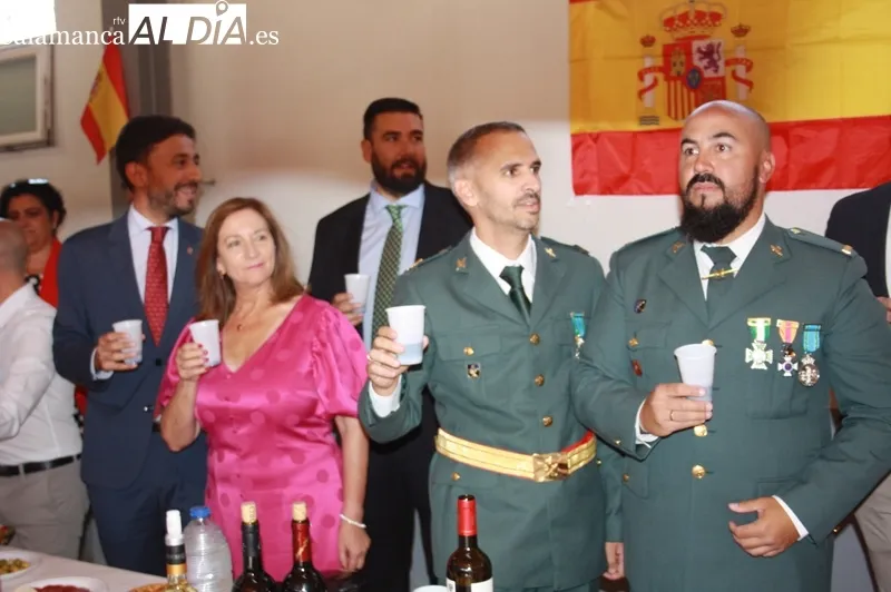 La Guardia Civil de Peñaranda celebra a su patrona, la Virgen del Pilar