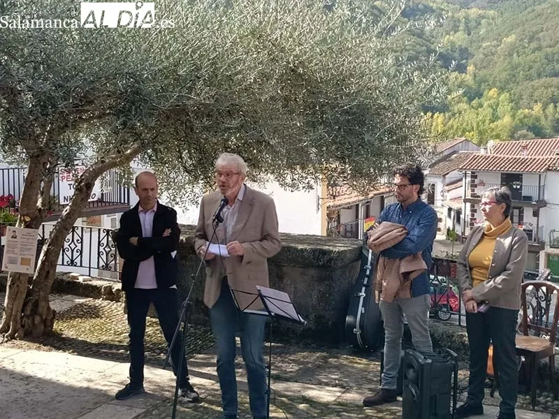 Foto 3 - Juan Acedo ya tiene su 'stolperstein' en su Montemayor del R&iacute;o