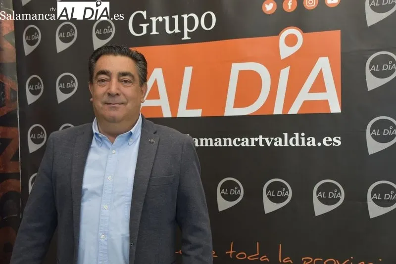 Chenche Martin Galeano, en las instalaciones de Salamanca al Día