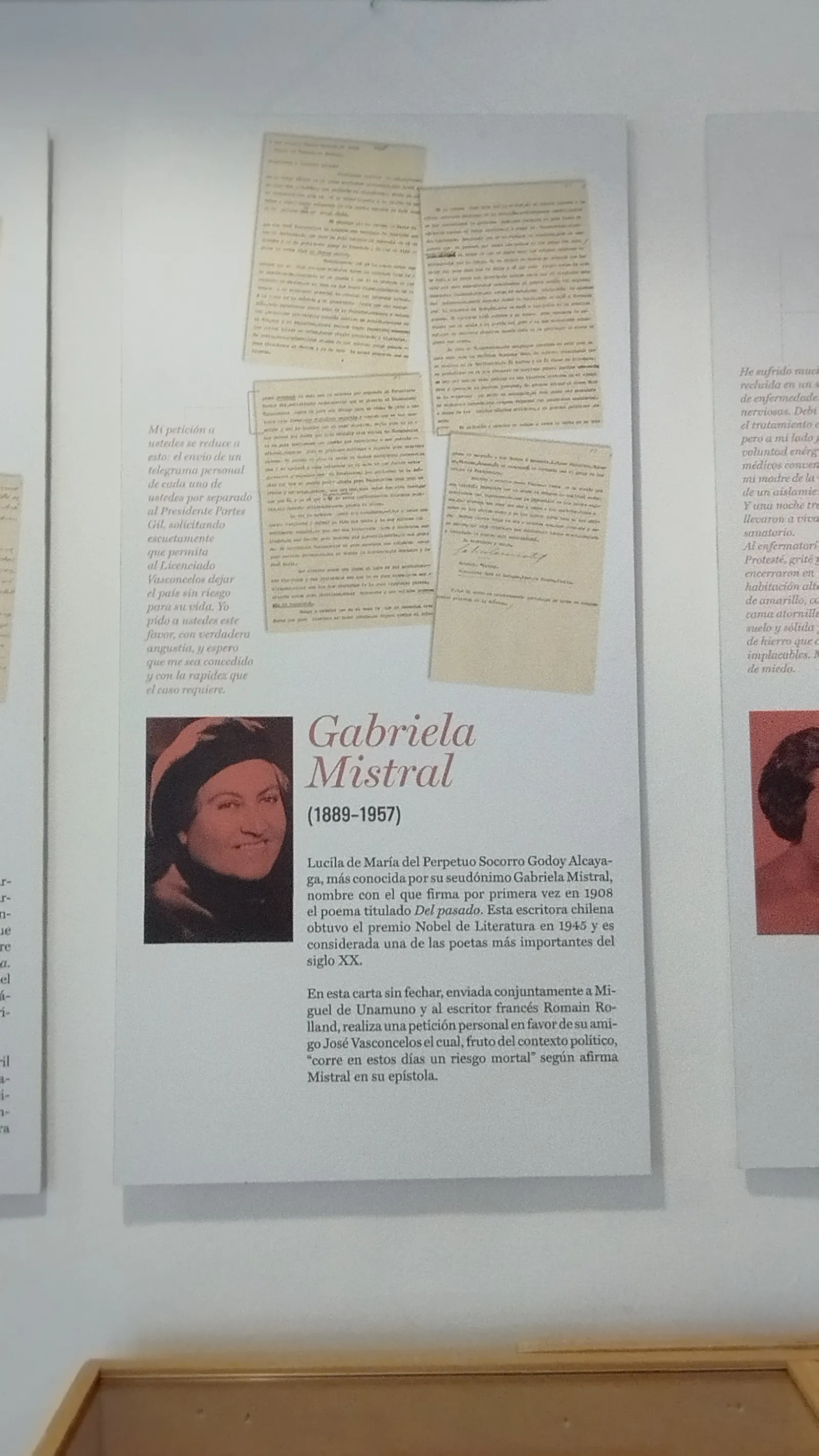 Inauguración de la exposición ‘Bajo pluma de mujer. La correspondencia femenina de Unamuno' en el Museo de Grabado de Santa Marta.