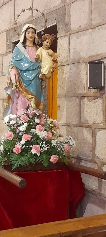 Cipérez celebró la fiesta de las Madrinas con actos religiosos y la subasta de roscas 