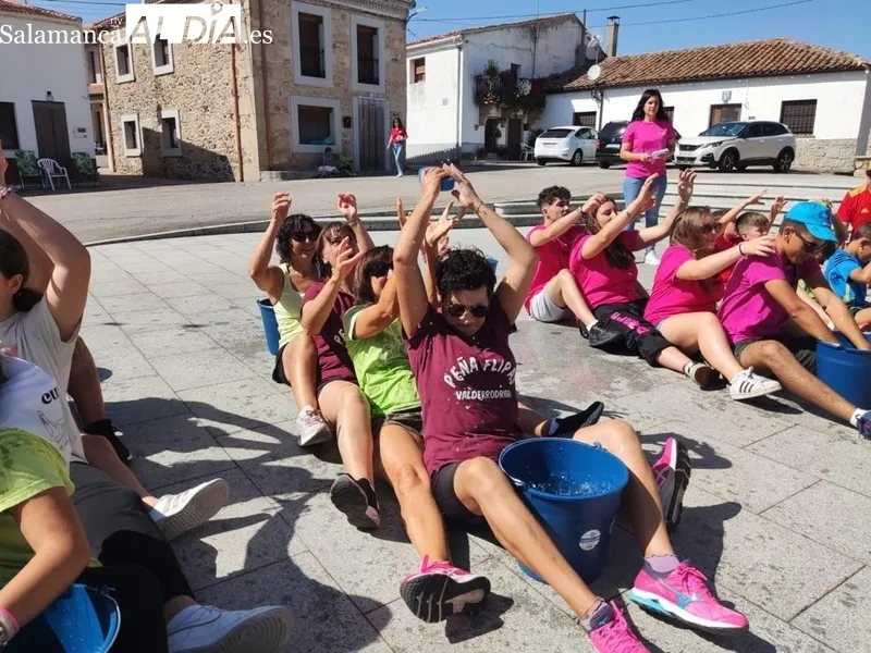 Juegos tradicionales y yincana de peñas para enfilar la recta final de las fiestas en Valderrodrigo 