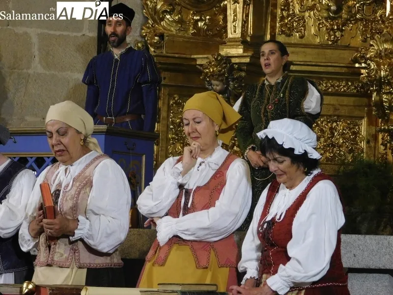 Representación de la obra 'Buscando a Nebrija' en Yecla de Yeltes 
