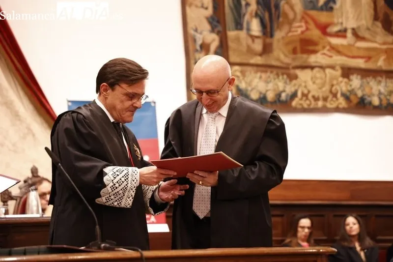Acto del Colegio de Abogados de Salamanca en el Paraninfo. Foto de David Sañudo
