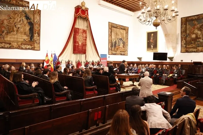 Acto del Colegio de Abogados de Salamanca en el Paraninfo. Foto de David Sañudo