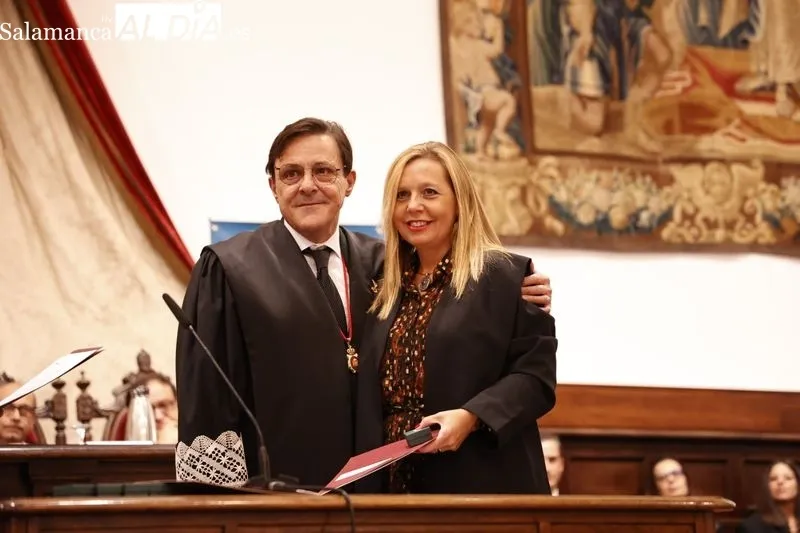 Acto del Colegio de Abogados de Salamanca en el Paraninfo. Foto de David Sañudo