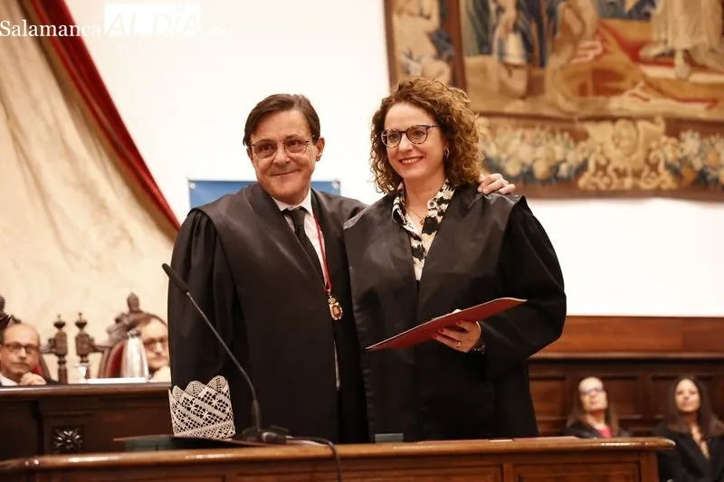 Acto del Colegio de Abogados de Salamanca en el Paraninfo. Foto de David Sañudo